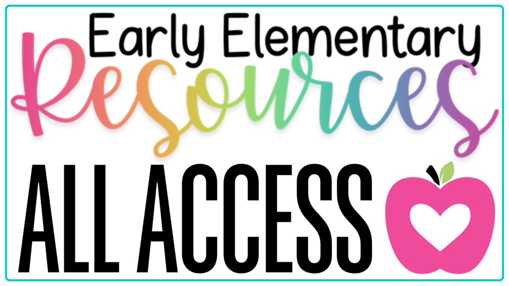 Early Elementary Resources All Access Membership