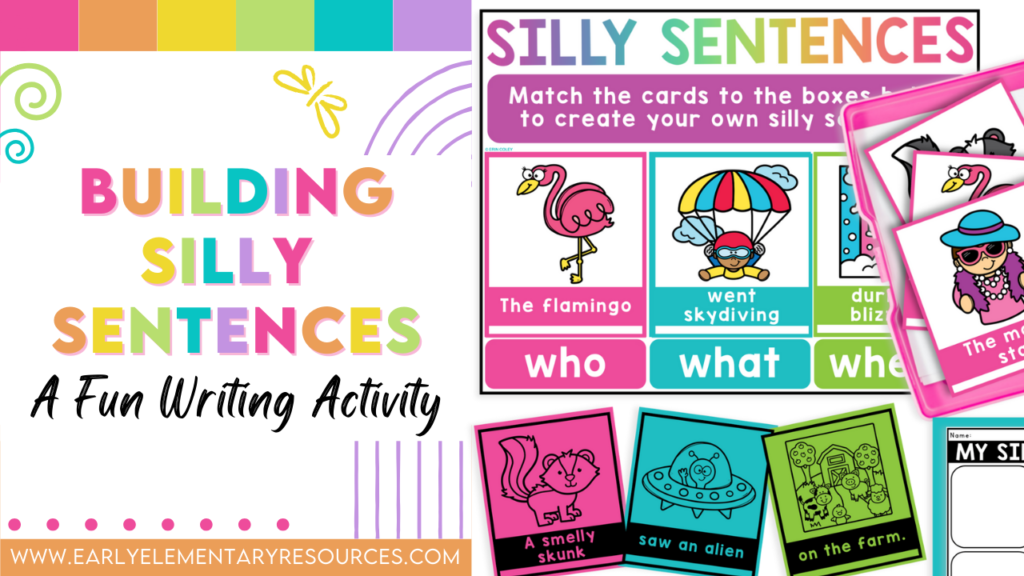 Building Silly Sentences - A Fun Writing Activity for Kids