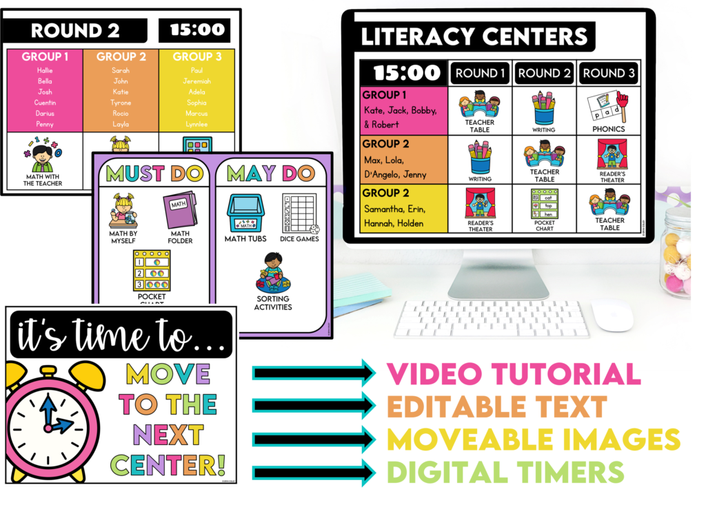 Editable Center Rotation Boards