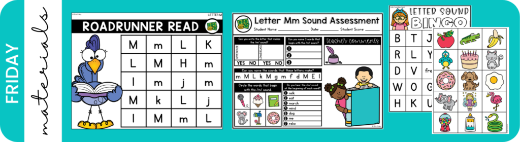 Letter Sound Recognition Activities for Struggling STudents