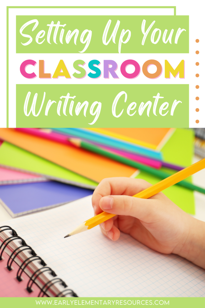 Setting Up Your Classroom Writing Center in Kindergarten and First Grade