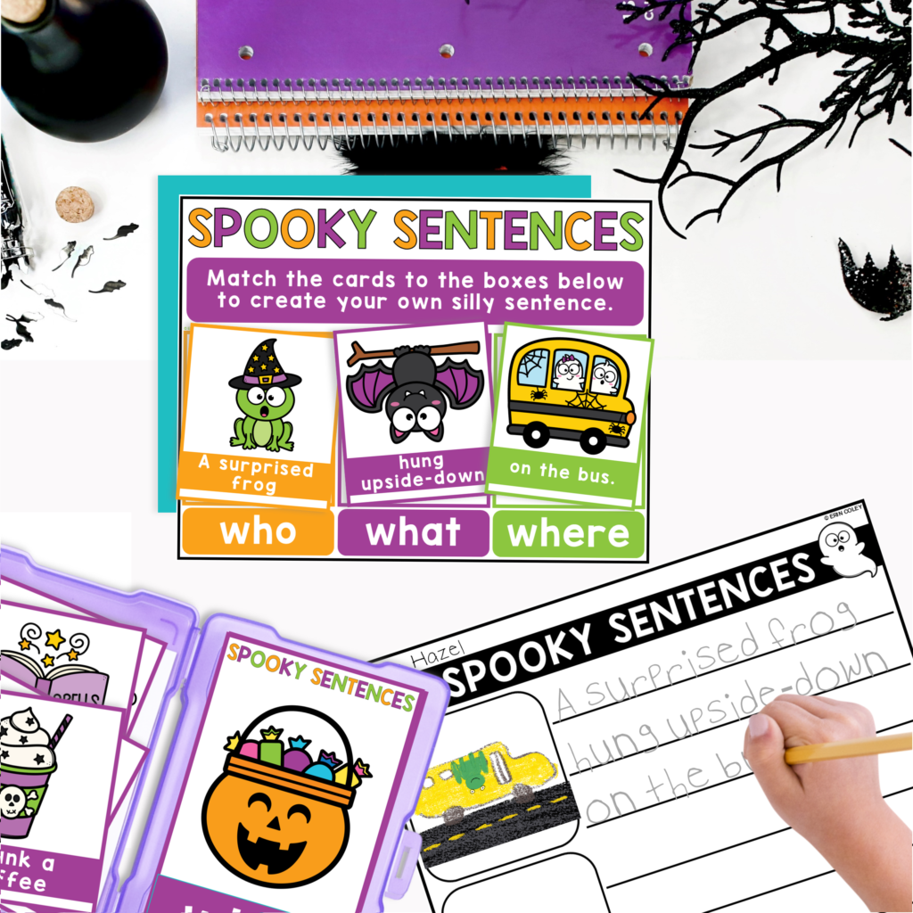 A Fun Writing Activity for kindergarten