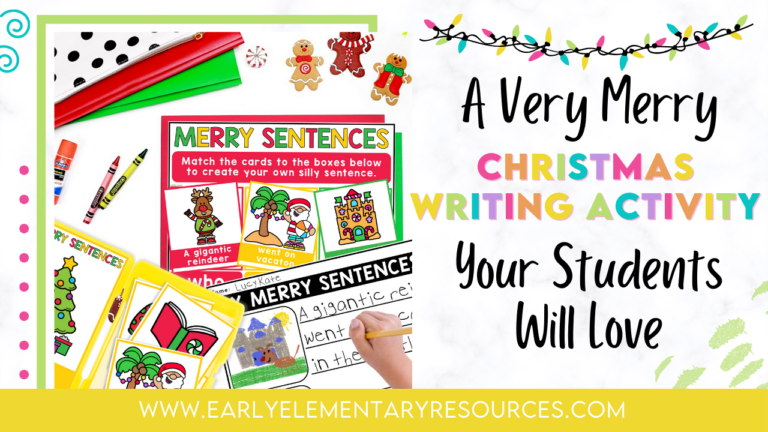 A Very Merry Christmas Writing Activity Your Students Will Love!